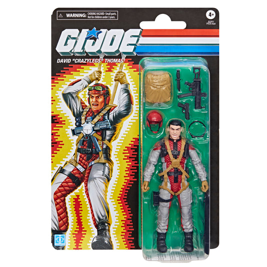 G.I. Joe Classified Series - Retro Cardback David (Crazylegs) Thomas