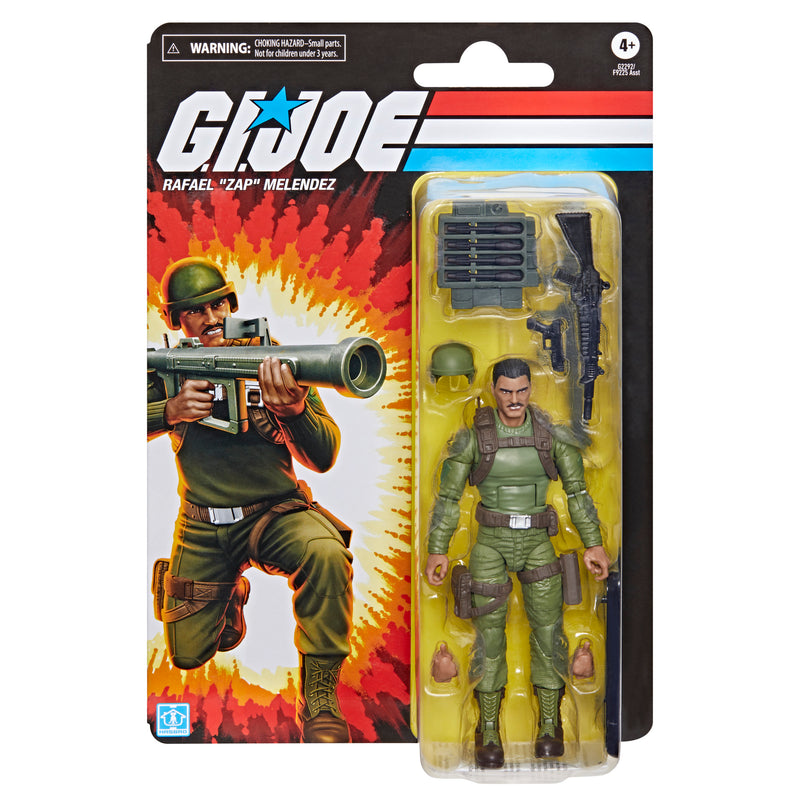 Load image into Gallery viewer, G.I. Joe Classified Series - Retro Cardback Rafael (Zap) Melendez
