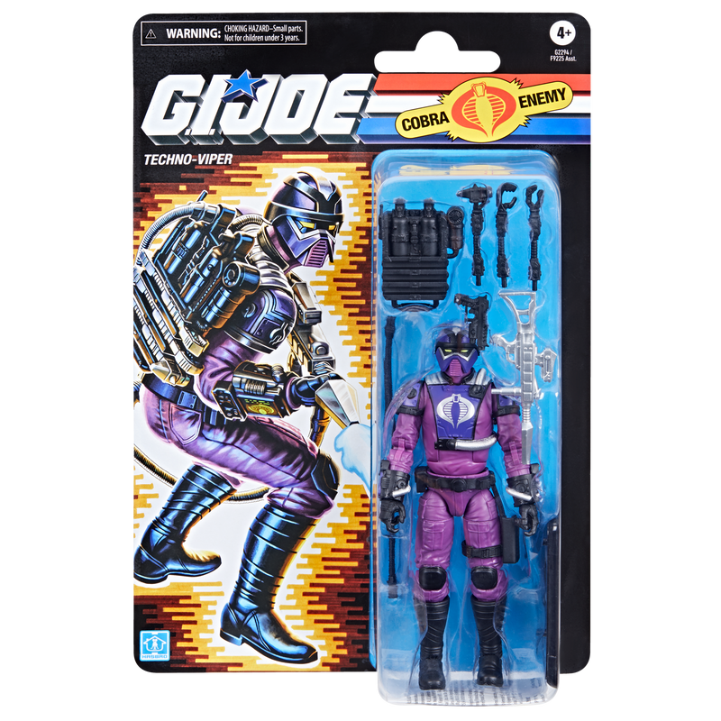 Load image into Gallery viewer, G.I. Joe Classified Series - Retro Cardback Techno-Viper
