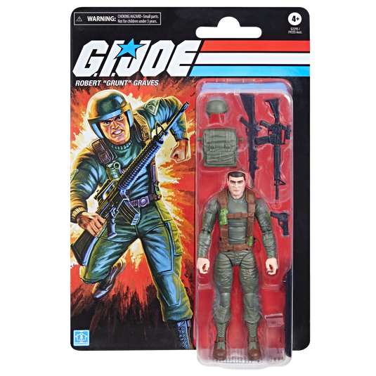 G.I. Joe Classified Series - Retro Cardback Robert (Grunt) Graves