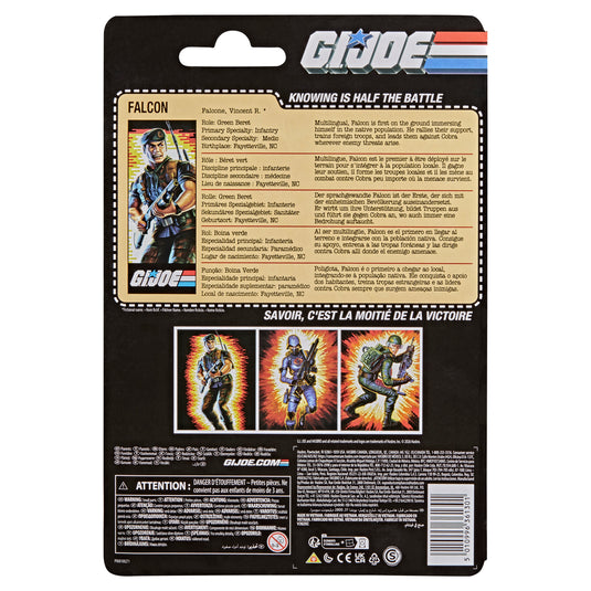 G.I. Joe Classified Series - Retro Cardback Vincent R. (Falcon) Falcone