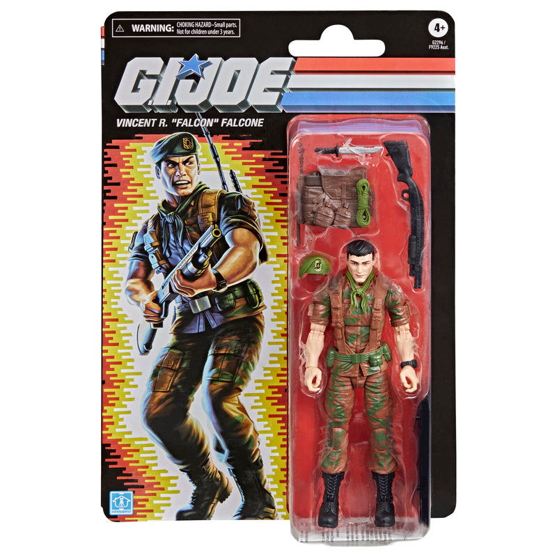 Load image into Gallery viewer, G.I. Joe Classified Series - Retro Cardback Vincent R. (Falcon) Falcone
