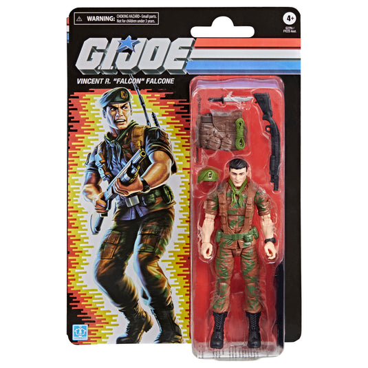 G.I. Joe Classified Series - Retro Cardback Vincent R. (Falcon) Falcone