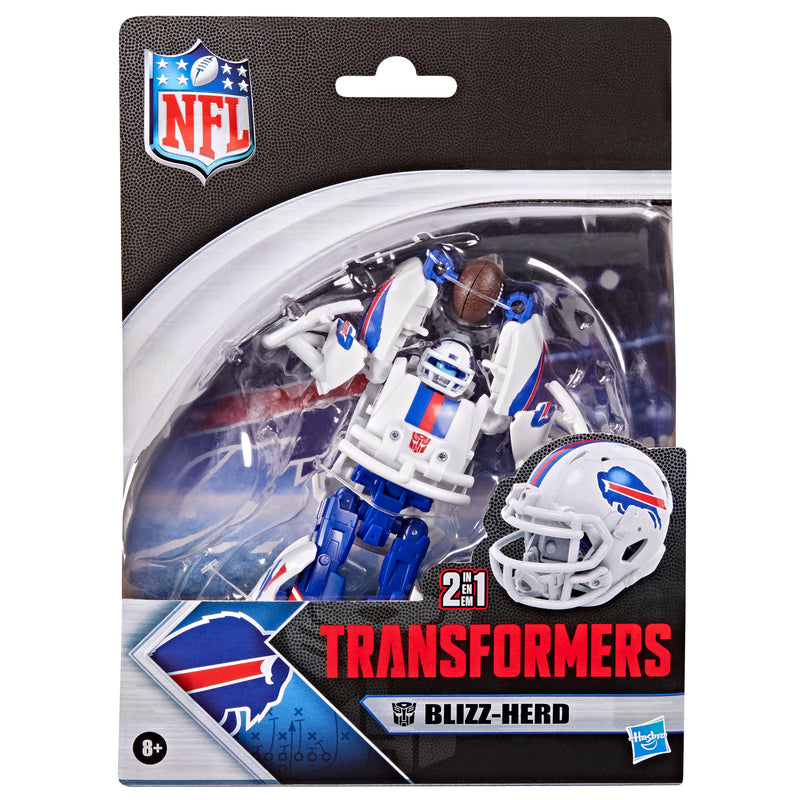 Load image into Gallery viewer, Transformers Collaborative - NFL x Transformers Buffalo Bills Blizz-herd
