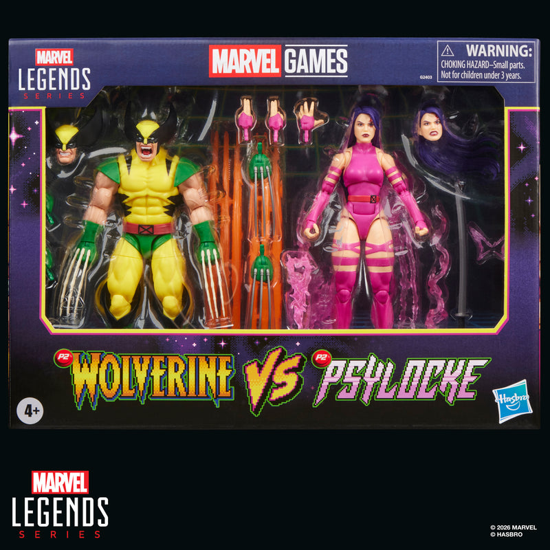 Load image into Gallery viewer, Marvel Legends Series - Marvel Games Wolverine vs Psylocke
