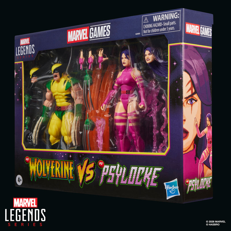 Load image into Gallery viewer, Marvel Legends Series - Marvel Games Wolverine vs Psylocke
