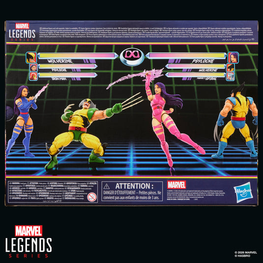 Marvel Legends Series - Marvel Games Wolverine vs Psylocke