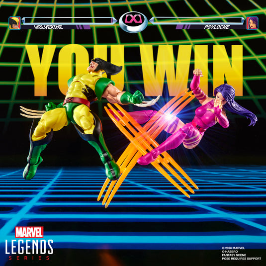Marvel Legends Series - Marvel Games Wolverine vs Psylocke
