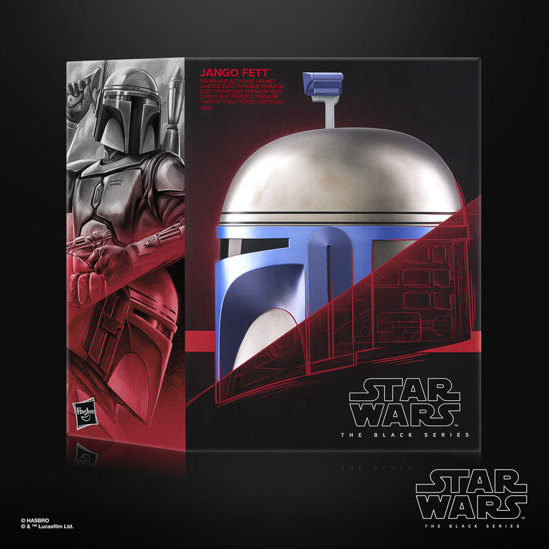 Load image into Gallery viewer, Star Wars The Black Series - Jango Fett Premium Electronic Roleplay Helmet
