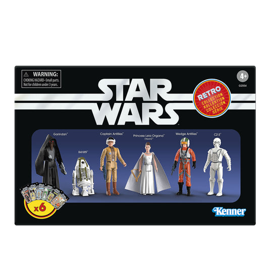 Hasbro - Star Wars: The Retro Collection - Star Wars A New Hope 3 3/4-Inch Action Figure Multipack