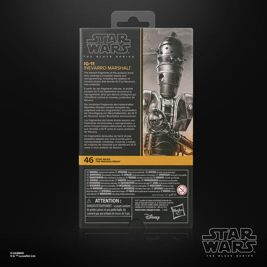 Star Wars The Black Series - IG-11 (Nevarro Marshall) (The Mandalorian)