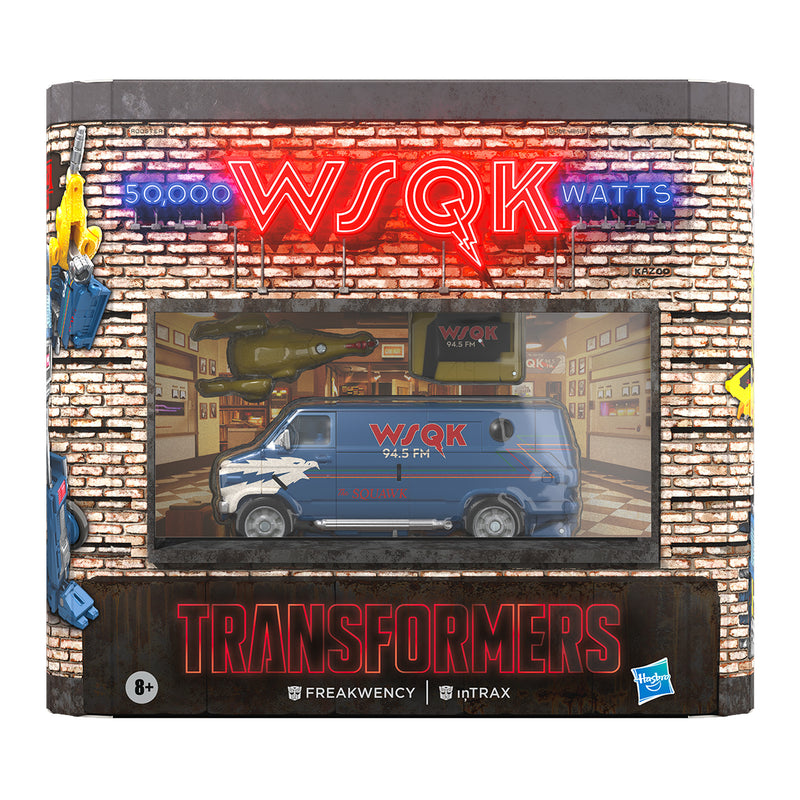 Load image into Gallery viewer, Transformers Collaborative - Stranger Things x Transformers Freakwency &amp; 8-Trax
