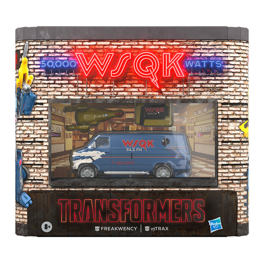 Transformers Collaborative - Stranger Things x Transformers Freakwency & 8-Trax