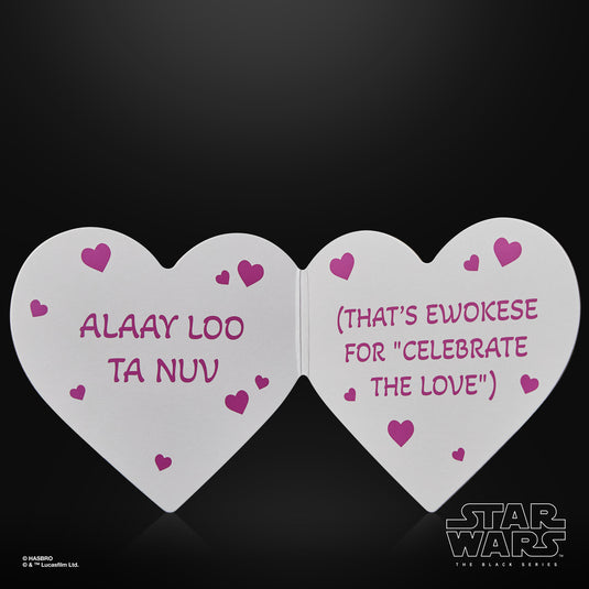 Star Wars The Black Series - Ewok (Valentine's Day Edition)