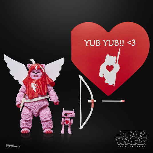 Star Wars The Black Series - Ewok (Valentine's Day Edition)