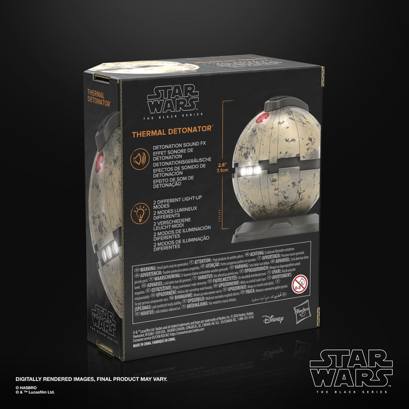 Load image into Gallery viewer, Star Wars The Black Series - Premium Electronic Roleplay Thermal Detonator
