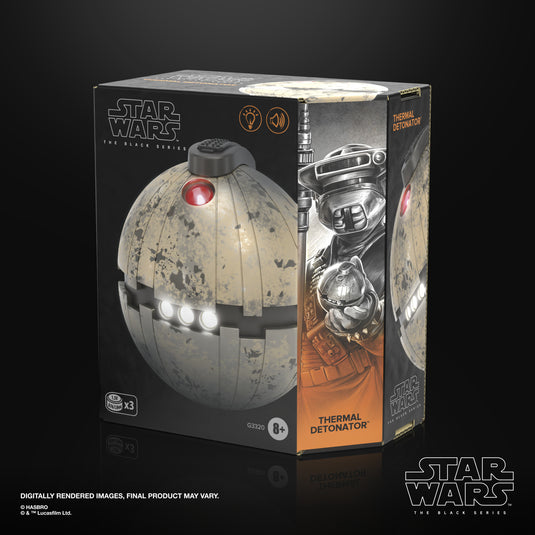 Star Wars The Black Series - Premium Electronic Roleplay Thermal Detonator
