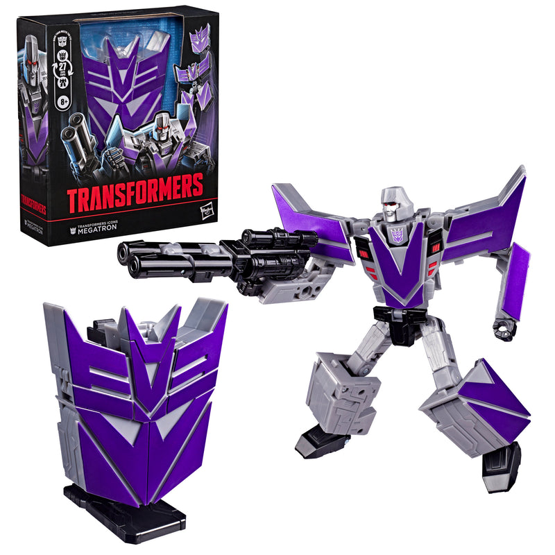 Load image into Gallery viewer, Transformers Megatron Icons Action Figure
