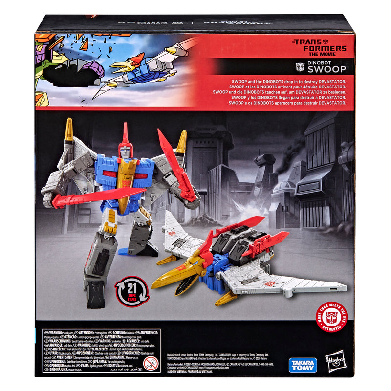 Load image into Gallery viewer, Transformers Studio Series - Transformers The Movie - Leader Class Dinobot Swoop
