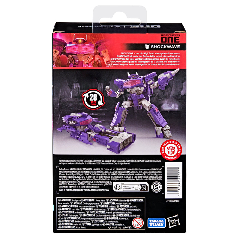 Load image into Gallery viewer, Transformers Studio Series - Transformers ONE - Deluxe Class Shockwave
