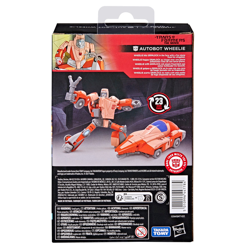 Load image into Gallery viewer, Transformers Studio Series - Transformers The Movie - Deluxe Class Autobot Wheelie
