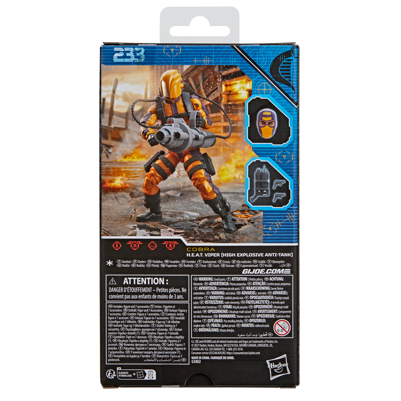 Load image into Gallery viewer, G.I. Joe Classified Series - H.E.A.T. Viper #253
