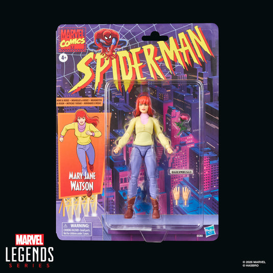 Marvel Legends - Retro Cardback Mary Jane Watson (Spider-Man The Animated Series)
