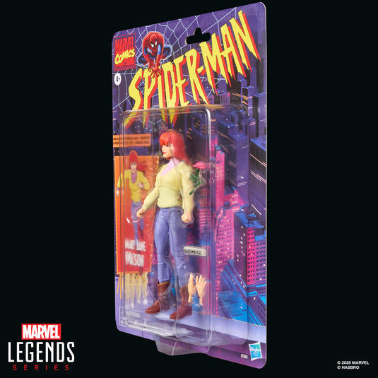 Marvel Legends - Retro Cardback Mary Jane Watson (Spider-Man The Animated Series)