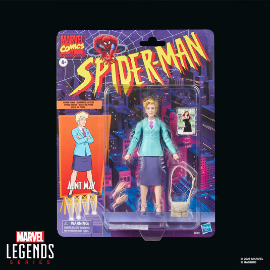 Marvel Legends - Retro Cardback Aunt May (Spider-Man The Animated Series)