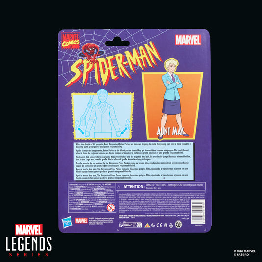 Marvel Legends - Retro Cardback Aunt May (Spider-Man The Animated Series)
