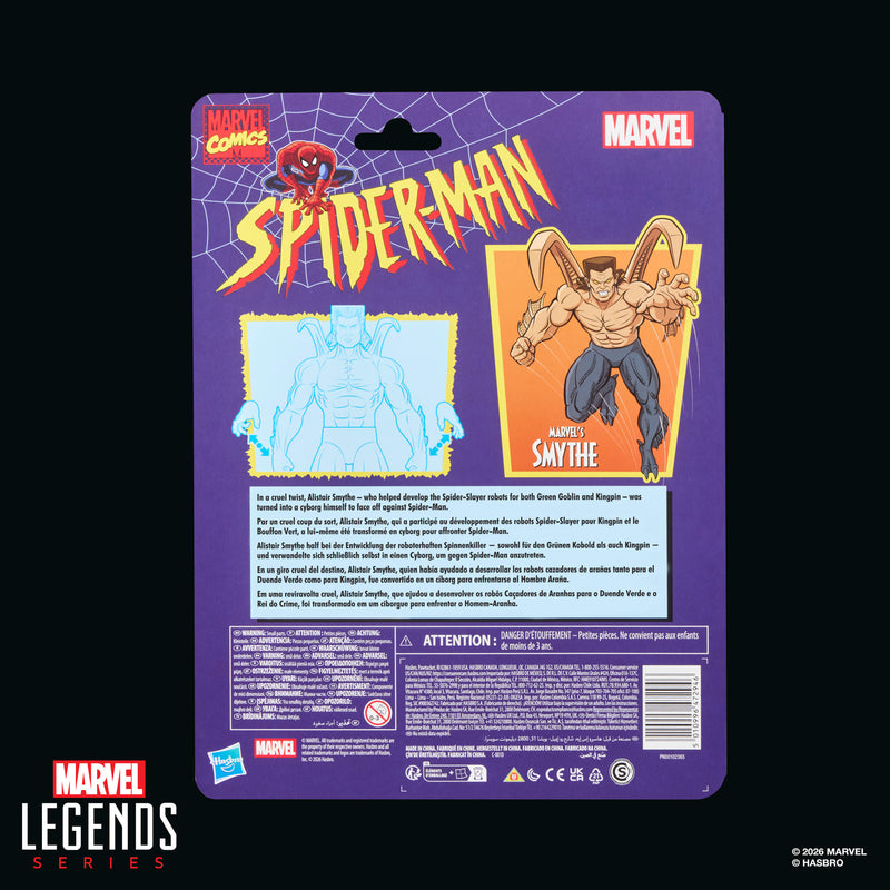 Load image into Gallery viewer, Marvel Legends - Retro Cardback Marvel's Smythe (Spider-Man The Animated Series)
