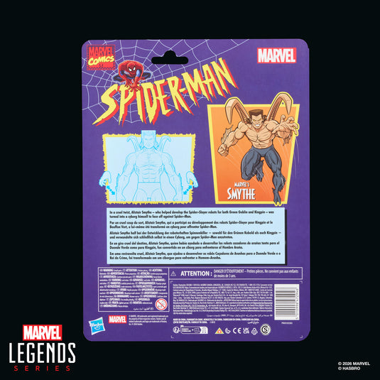 Marvel Legends - Retro Cardback Marvel's Smythe (Spider-Man The Animated Series)