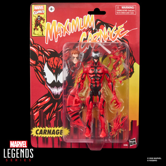 Marvel Legends - Retro Cardback Carnage (Maximum Carnage)