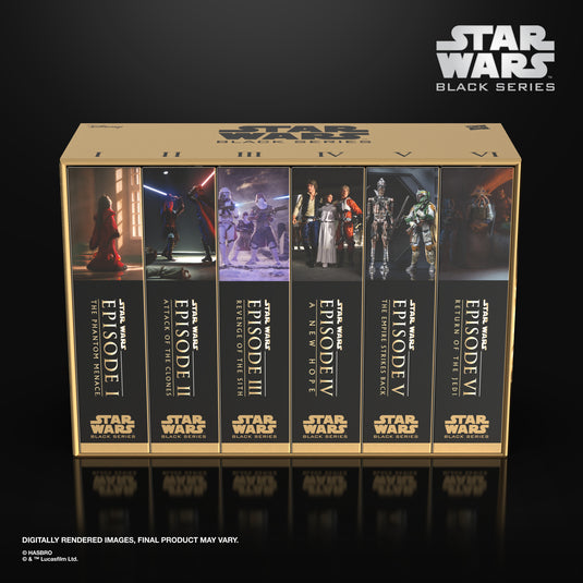 Star Wars The Black Series Saga Collection Multipack