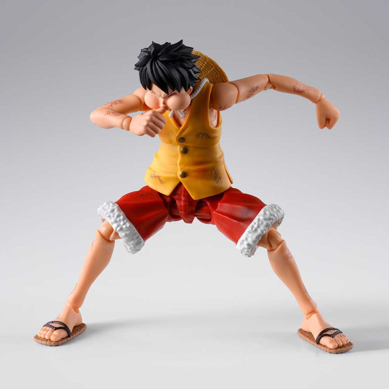 Load image into Gallery viewer, Bandai - S.H.Figuarts - One Piece - Monkey D. Luffy (Marineford) Gear Three Option Parts Set
