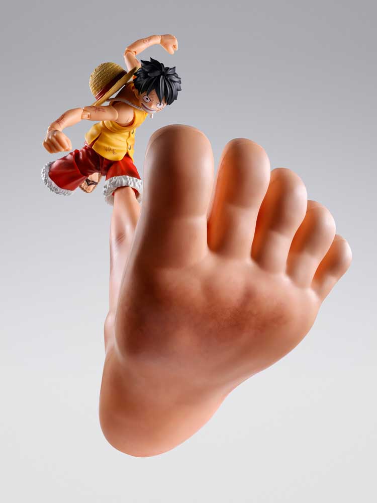 Load image into Gallery viewer, Bandai - S.H.Figuarts - One Piece - Monkey D. Luffy (Marineford) Gear Three Option Parts Set
