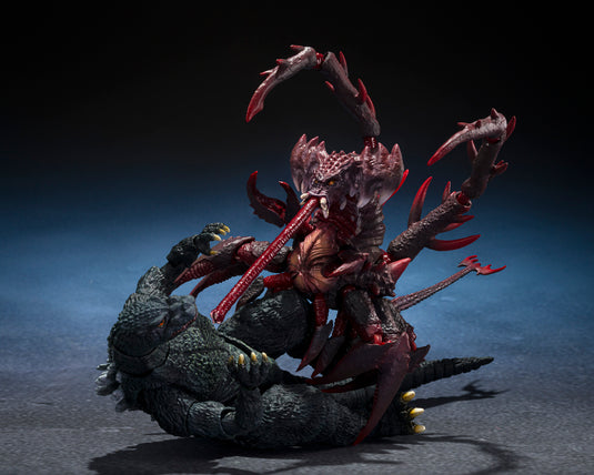 Bandai - S.H.Monsterarts Godzilla VS Destroyah (1995) - Godzilla Jr. & Destroyah Evolution Set