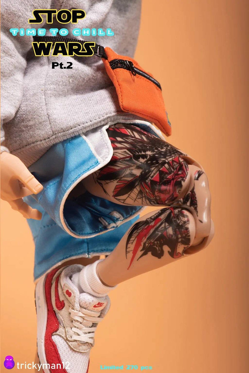 Load image into Gallery viewer, Trickyman12 - Stop Wars Pt2 Figure
