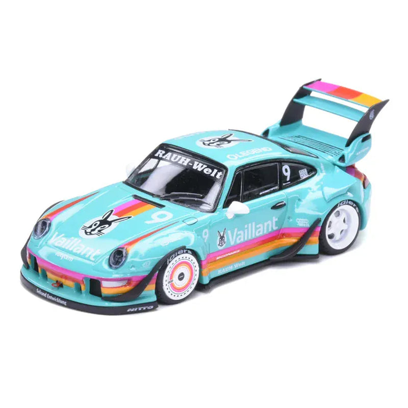 Load image into Gallery viewer, Ignition Model - Porche RWB 991 (Green Vaillant) (Canadian Diecast Expo 2026) 1/64 Scale Diecast Model Car (IG4142)
