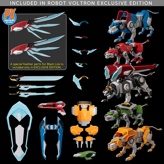 1000Toys - RIOBOT Voltron: Legendary Defender - Voltron (PX Previews Exclusive)