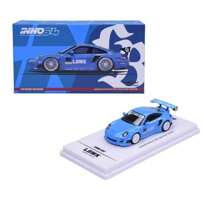 Load image into Gallery viewer, INNO64 - LBWK 997 (Light Blue) (Canadian Diecast Expo 2026) 1/64 Scale Diecast Model Cars (IN64-LBWK997-CDE26)
