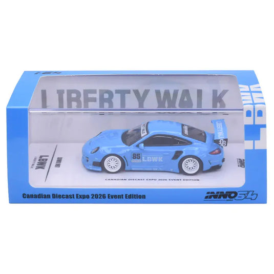 INNO64 - LBWK 997 (Light Blue) (Canadian Diecast Expo 2026) 1/64 Scale Diecast Model Cars (IN64-LBWK997-CDE26)