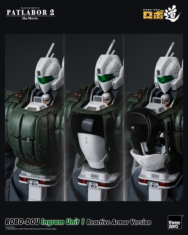 Load image into Gallery viewer, Threezero - ROBO-DOU Patlabor 2 The Movie - Ingram Unit 1 (Reactive Armor Version)
