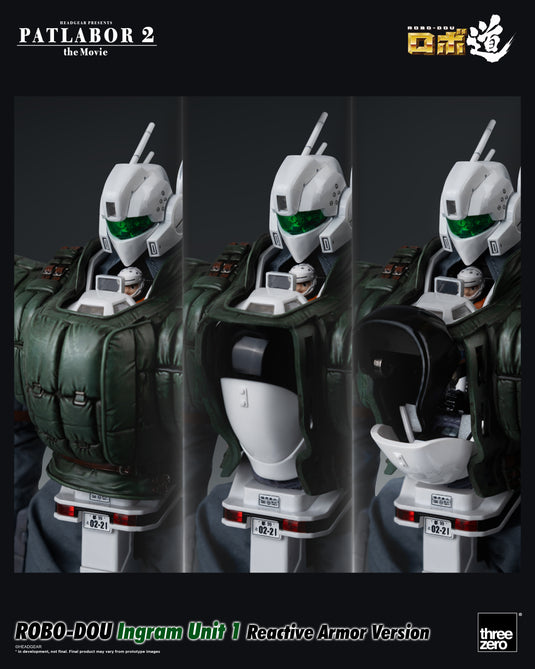 Threezero - ROBO-DOU Patlabor 2 The Movie - Ingram Unit 1 (Reactive Armor Version)