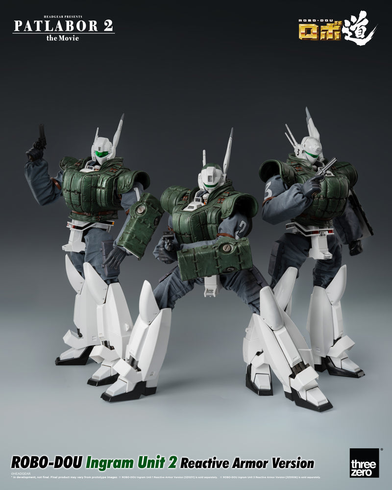 Load image into Gallery viewer, Threezero - ROBO-DOU Patlabor 2 The Movie - Ingram Unit 2 (Reactive Armor Version)
