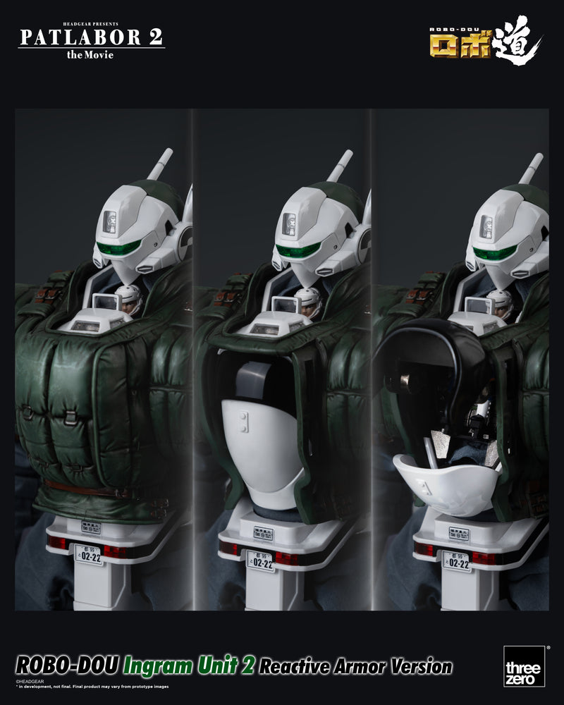 Load image into Gallery viewer, Threezero - ROBO-DOU Patlabor 2 The Movie - Ingram Unit 2 (Reactive Armor Version)
