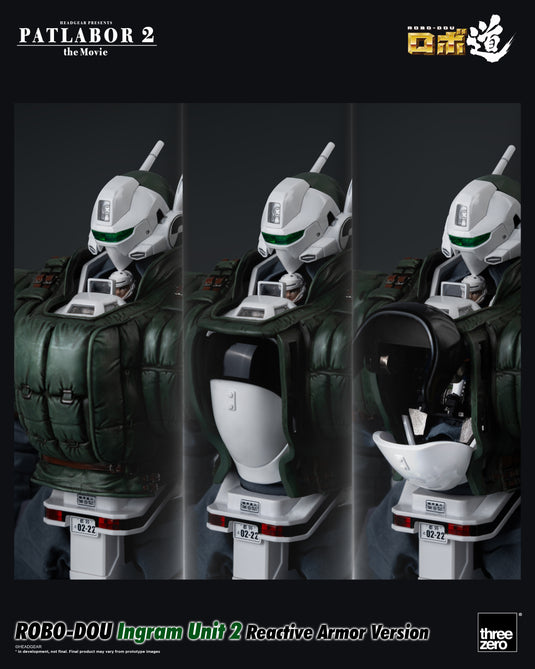 Threezero - ROBO-DOU Patlabor 2 The Movie - Ingram Unit 2 (Reactive Armor Version)