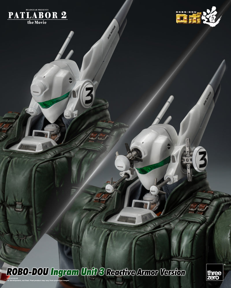 Load image into Gallery viewer, Threezero - ROBO-DOU Patlabor 2 The Movie - Ingram Unit 3 (Reactive Armor Version)
