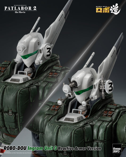 Threezero - ROBO-DOU Patlabor 2 The Movie - Ingram Unit 3 (Reactive Armor Version)