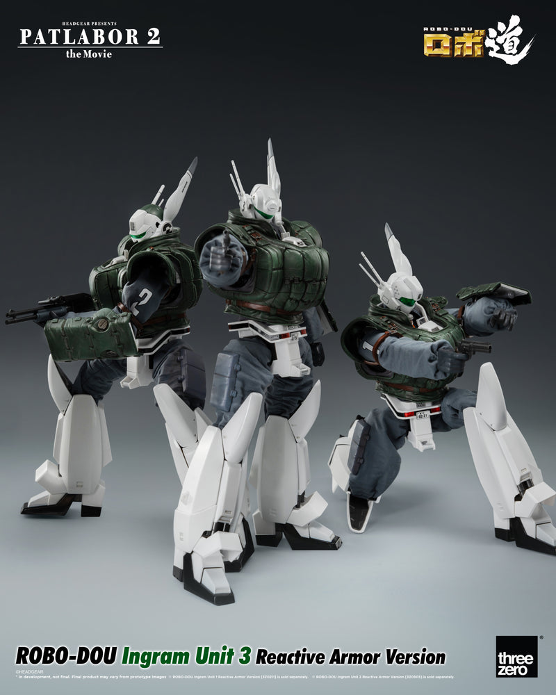 Load image into Gallery viewer, Threezero - ROBO-DOU Patlabor 2 The Movie - Ingram Unit 3 (Reactive Armor Version)
